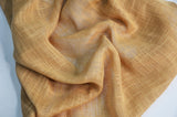Faux Sheer Linen Polyester Fabric - Semi Sheer, Textured, 108" Wide, Multiple Colors (1 Yard)