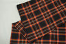 Irish Black Tartan Poly Rayon Fabric - Black And Red Plaid Checker, 60" Wide (1 Yard)