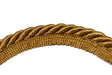 Cord On Tape Trim 9mm Metallic
