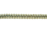 Gimp Trim White Metallic Accent 1/2"