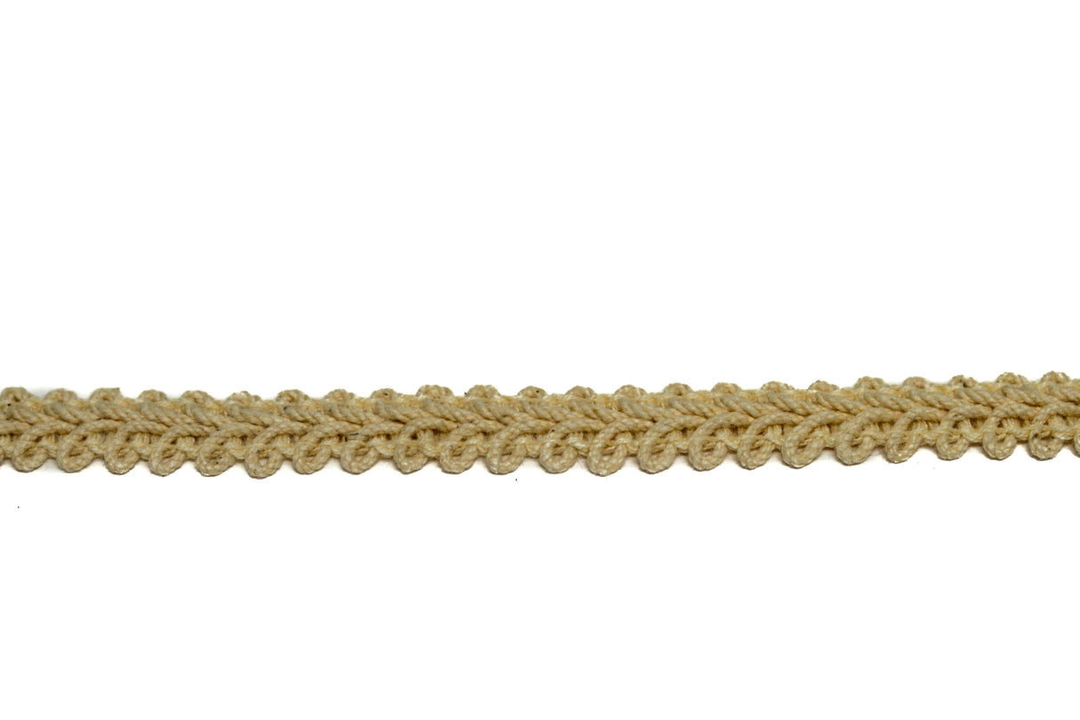 Gimp Trim Natural Cotton 3/8"