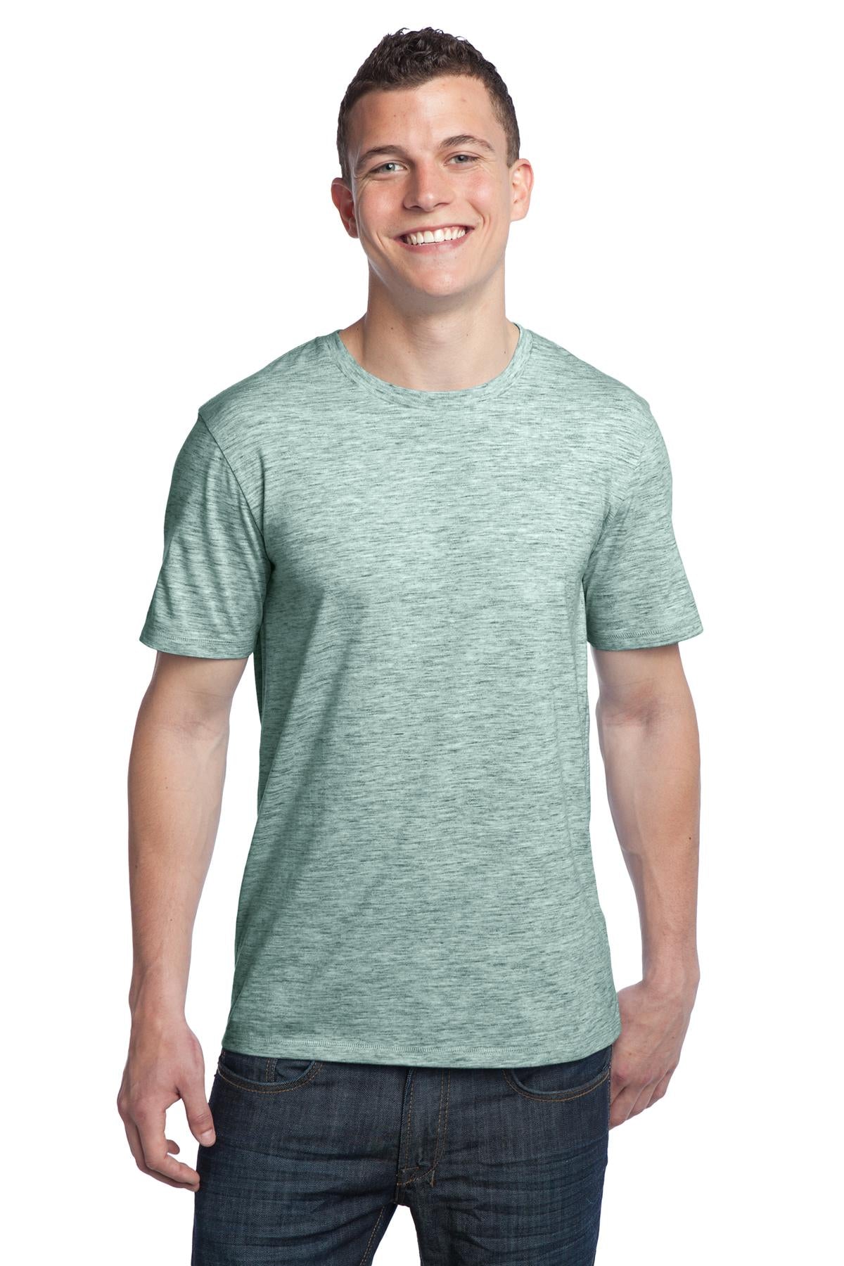 DISCONTINUED District® - Young Mens Extreme Heather Crew Tee