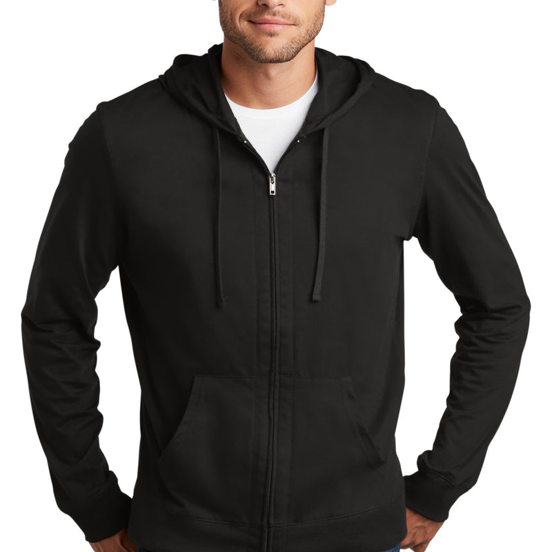 District® Jersey Full-Zip Hoodie