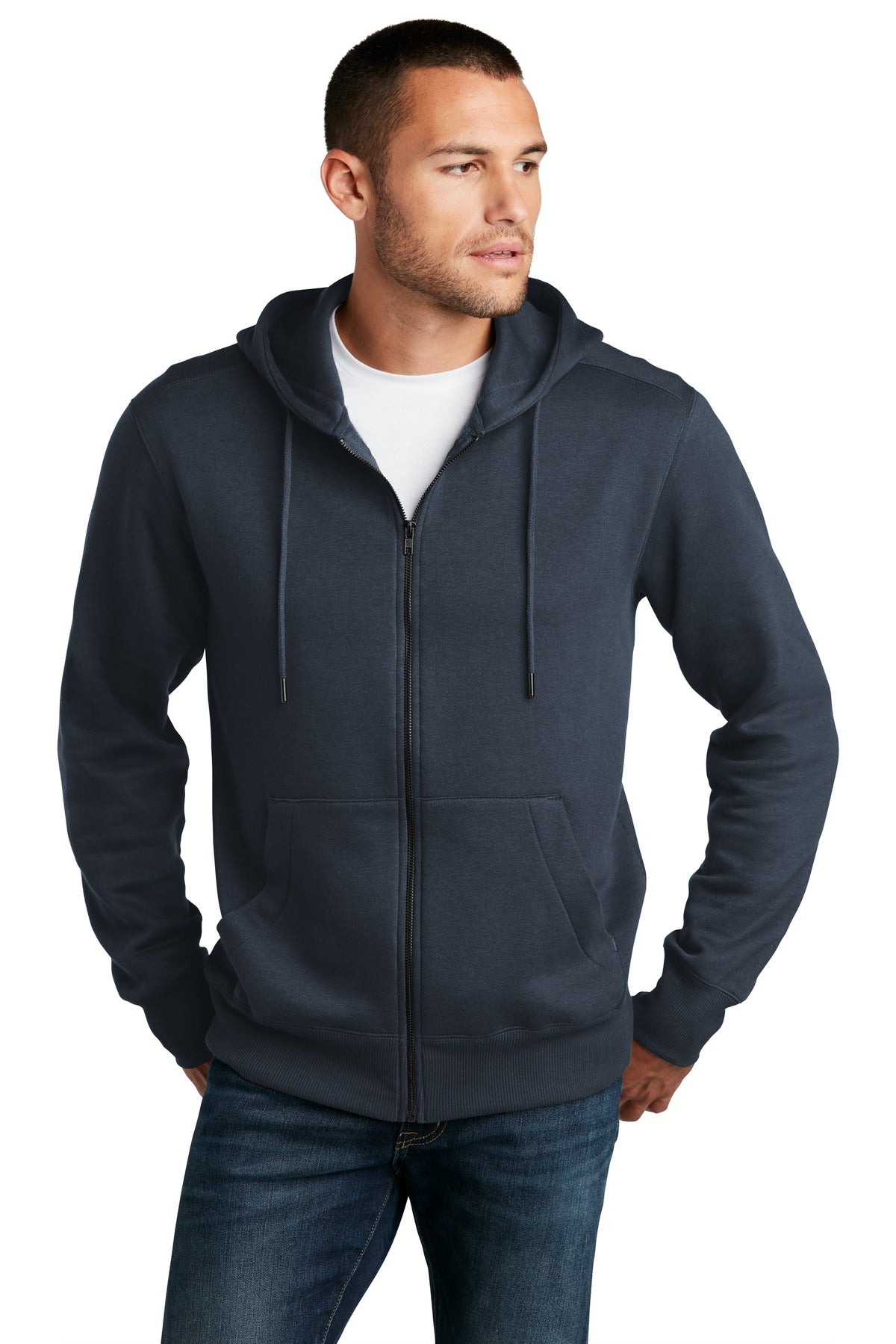 District ® Perfect Weight ® Fleece Full-Zip Hoodie