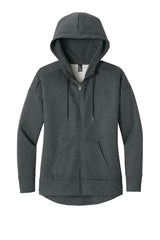 District ® Women's Perfect Weight ® Fleece Drop Shoulder Full-Zip Hoodie