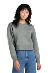 District ® Women's Perfect Weight ® Fleece Cropped Crew