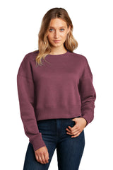 District ® Women's Perfect Weight ® Fleece Cropped Crew