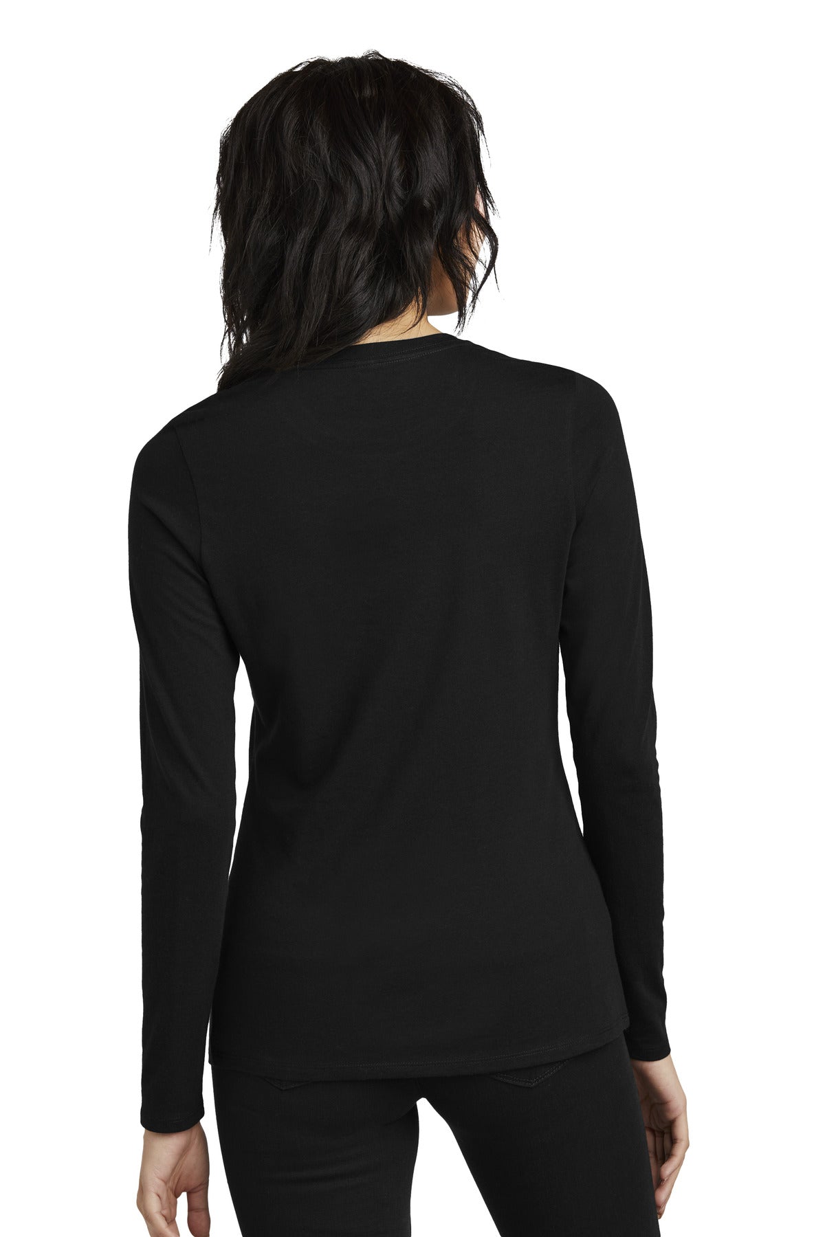 District® Women's Perfect Blend® CVC Long Sleeve Tee