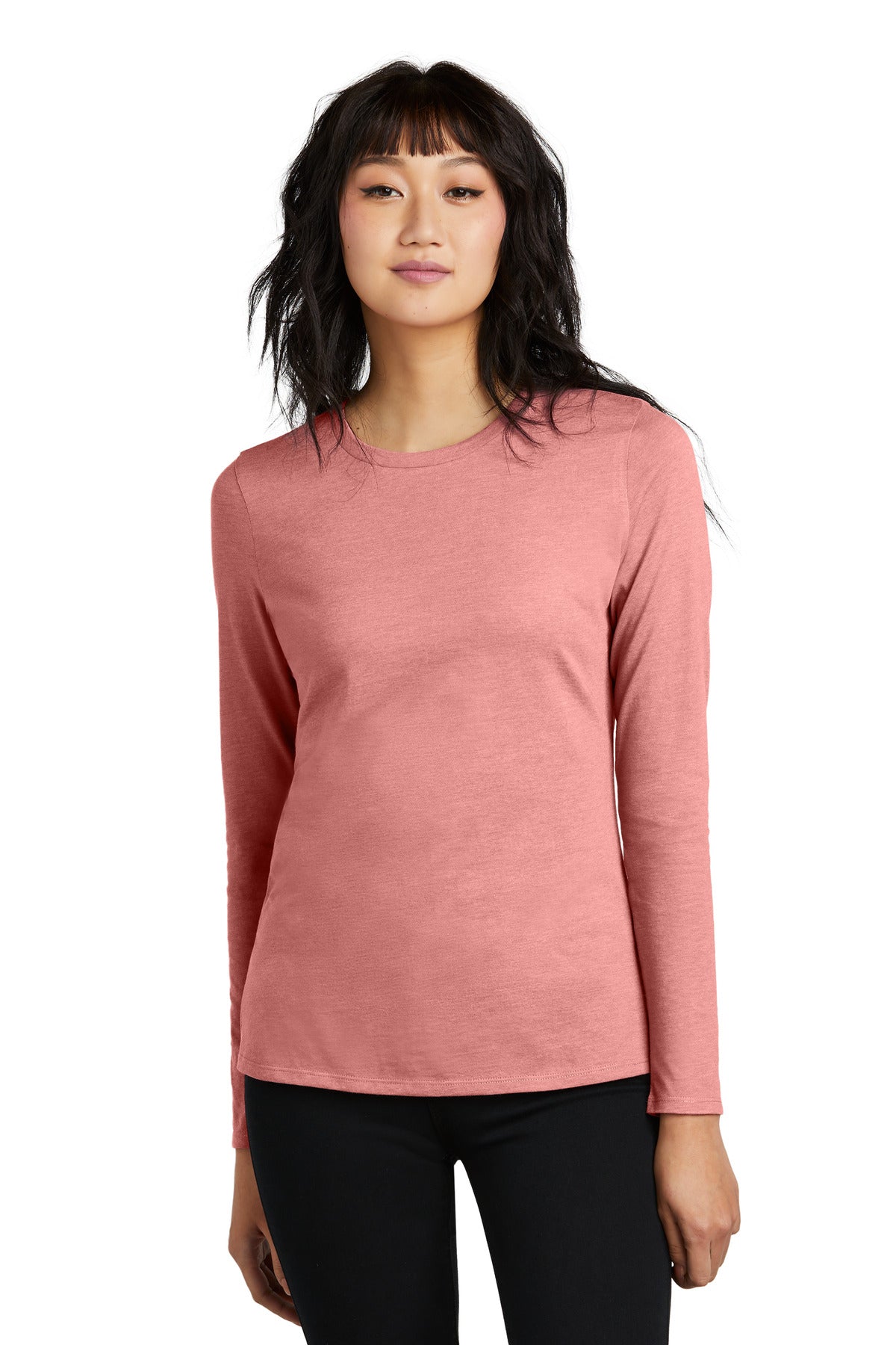 District® Women's Perfect Blend® CVC Long Sleeve Tee