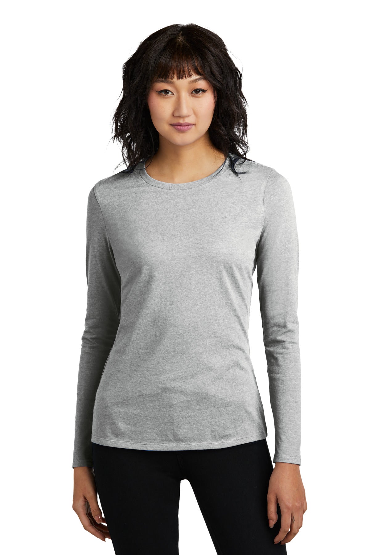 District® Women's Perfect Blend® CVC Long Sleeve Tee