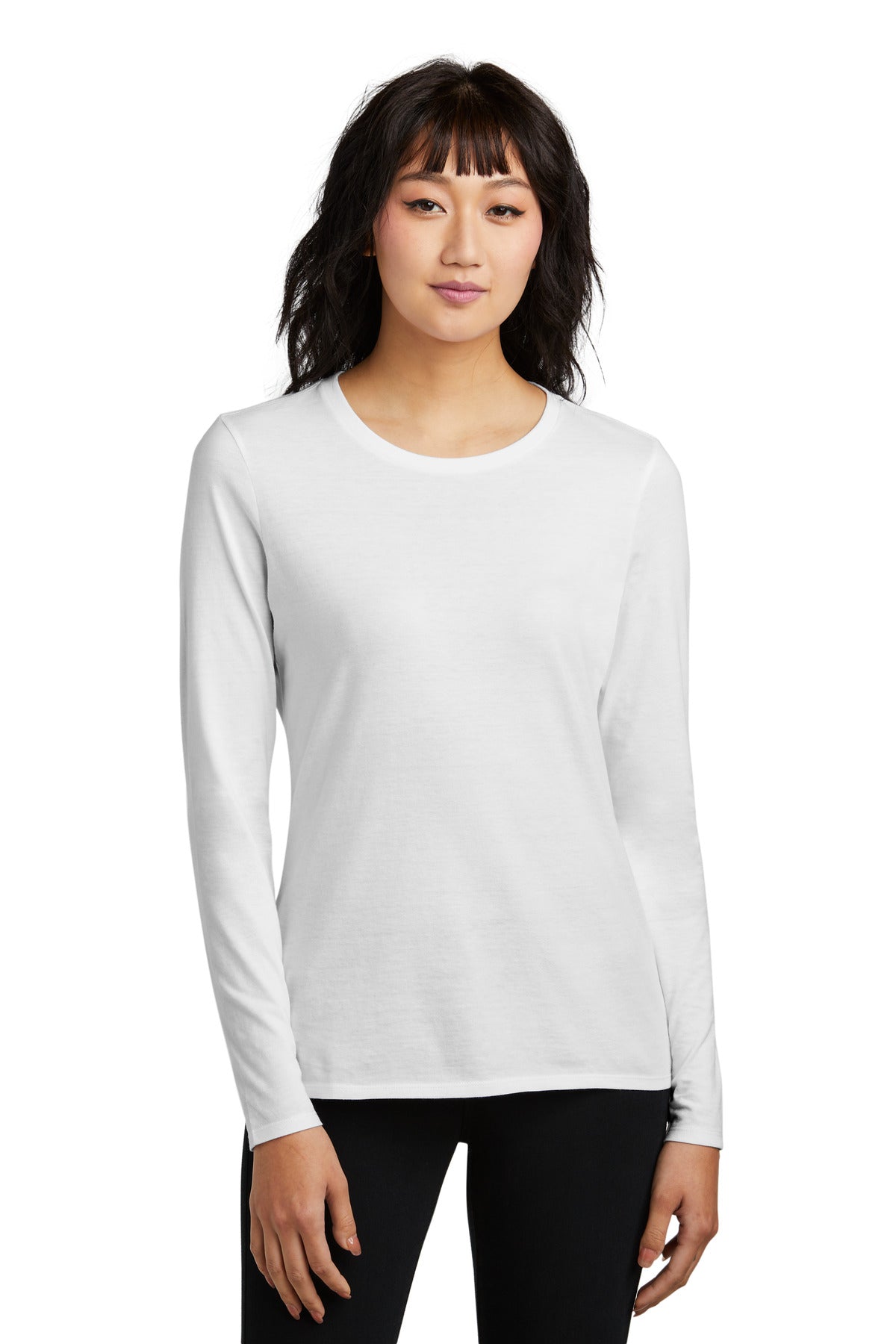 District® Women's Perfect Blend® CVC Long Sleeve Tee