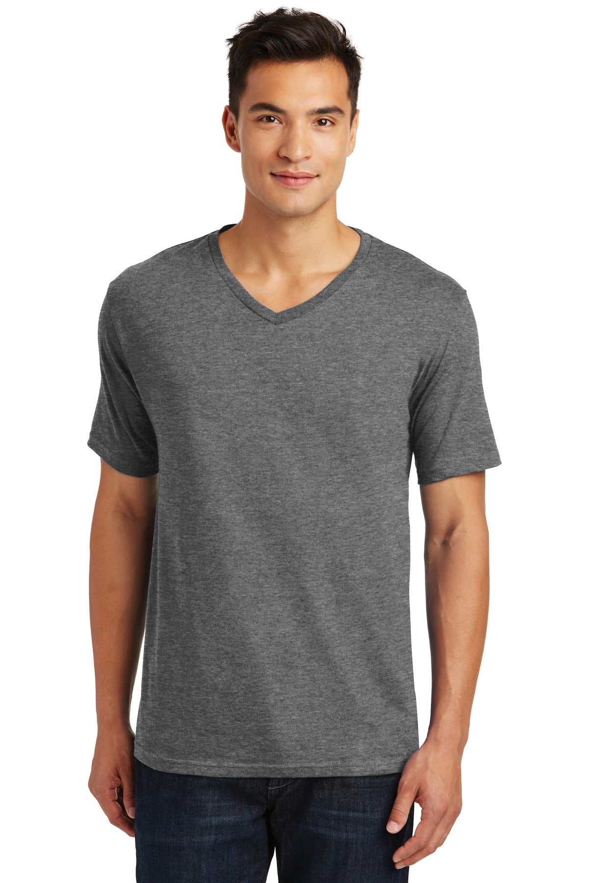 DISCONTINUED District Made® Mens Perfect Weight® V-Neck Tee