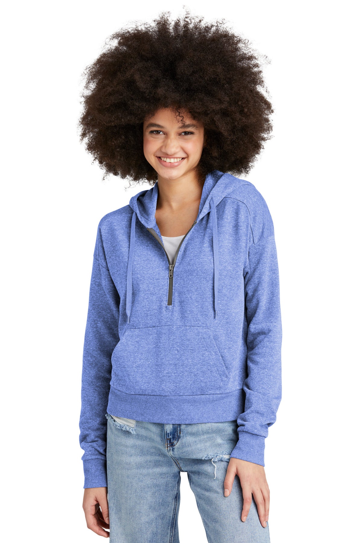 District® Women's Perfect Tri® Fleece 1/2-Zip Pullover