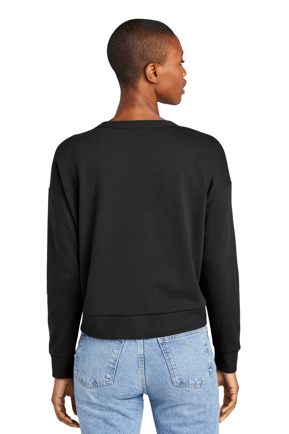 District® Women's Perfect Tri® Fleece V-Neck Sweatshirt