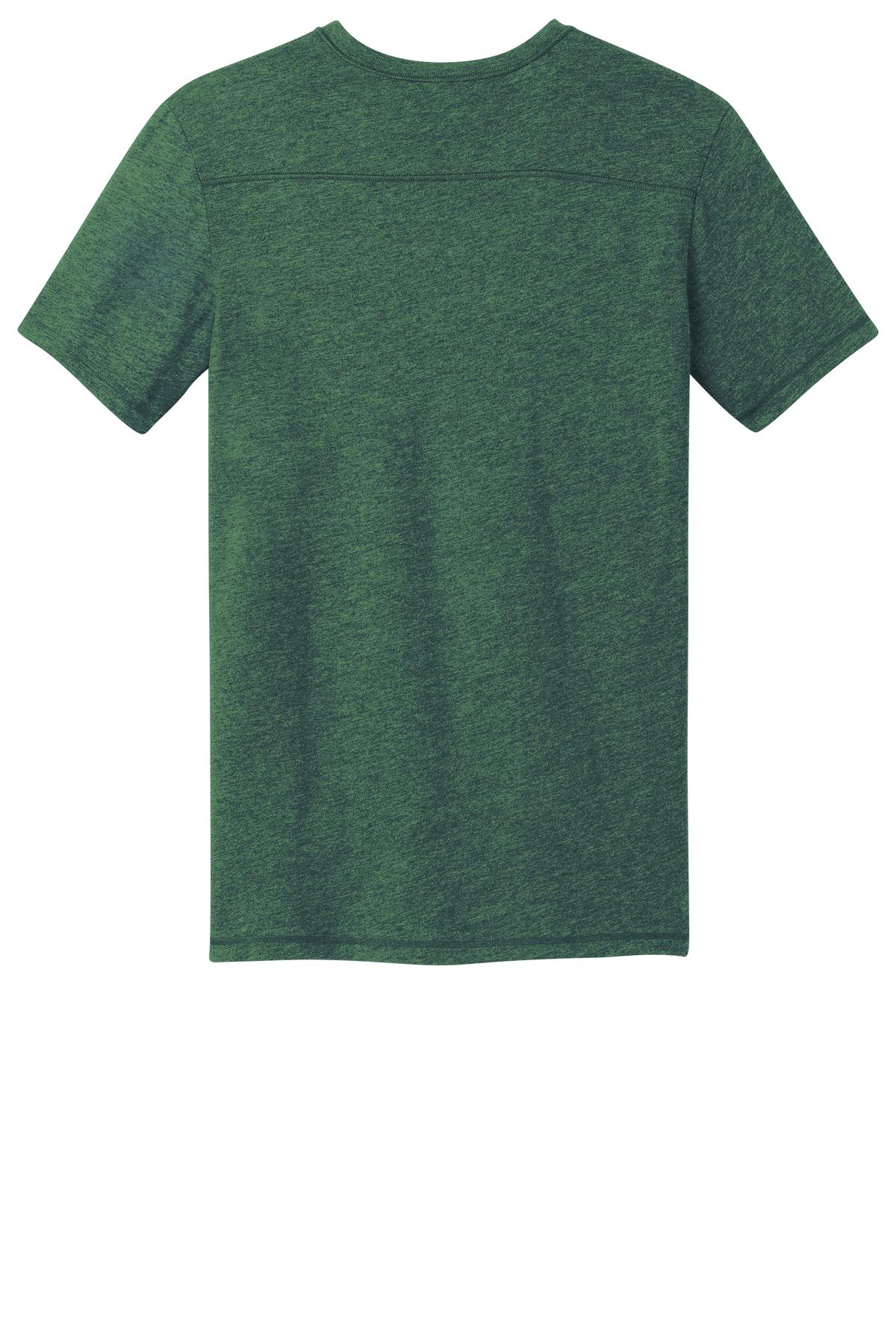 DISCONTINUED ® - Young Mens Gravel 50/50 Notch Crew Tee