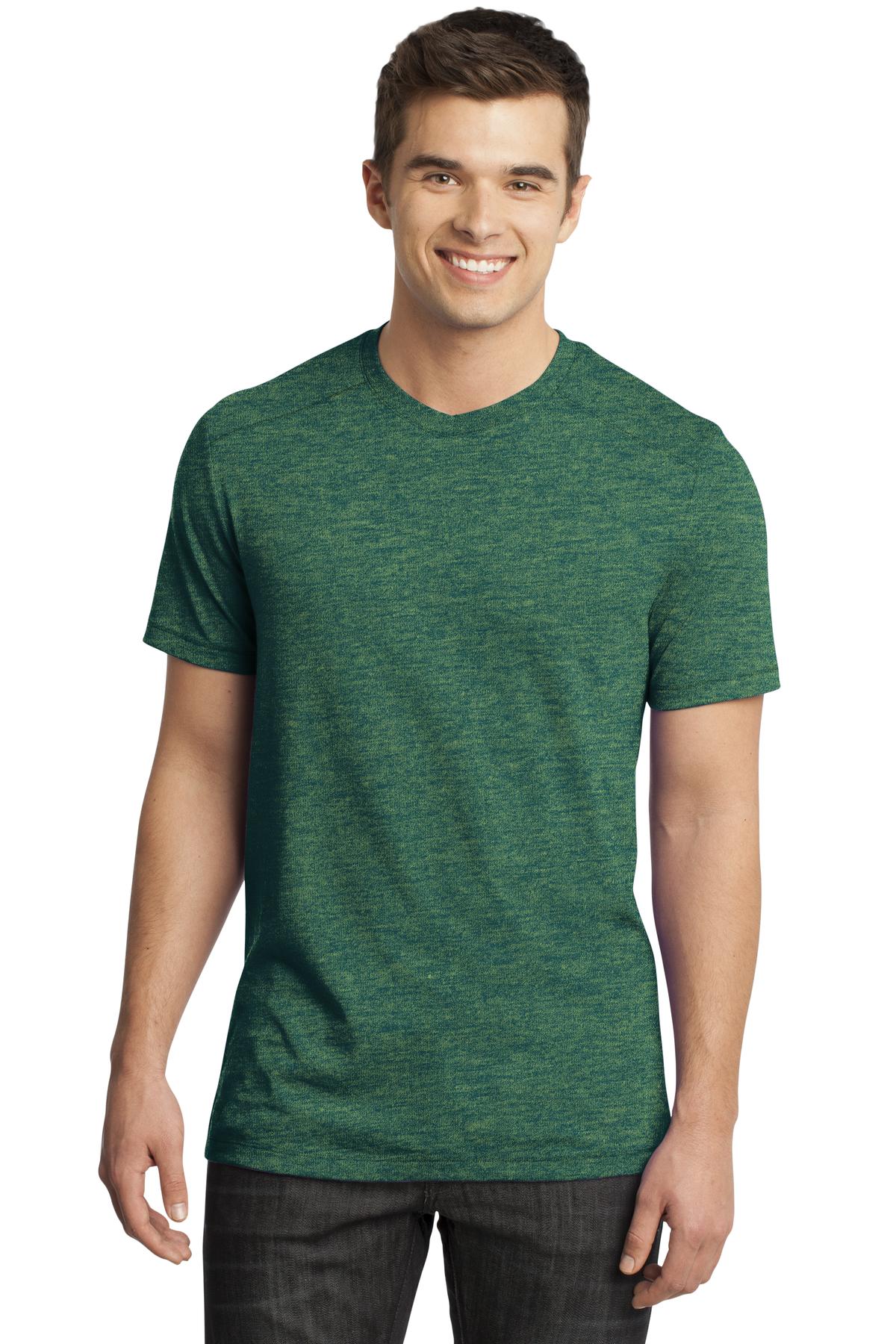 DISCONTINUED ® - Young Mens Gravel 50/50 Notch Crew Tee