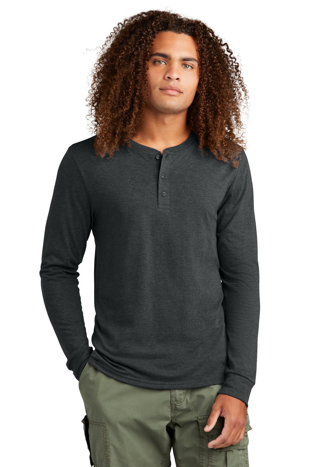 District® Perfect Tri® Long Sleeve Henley