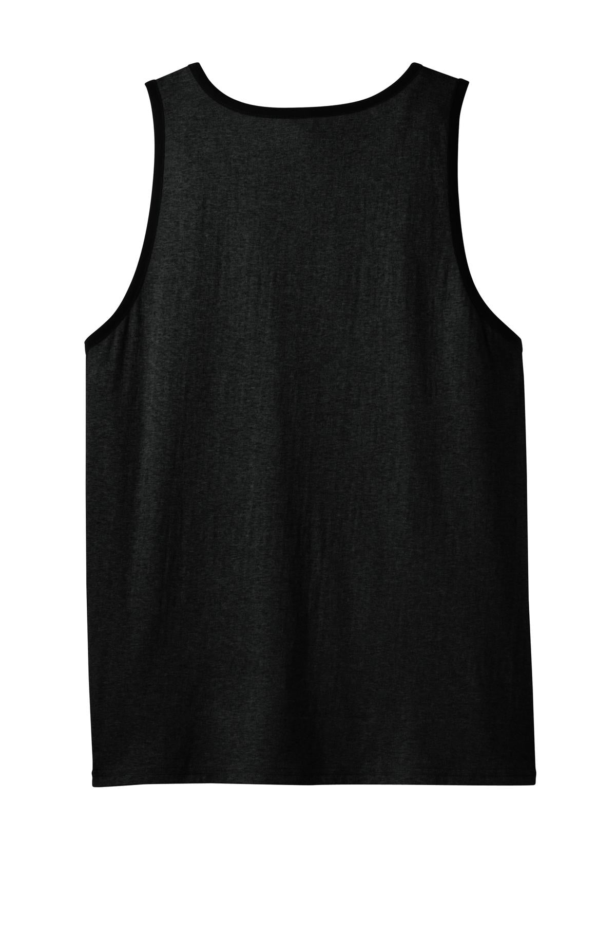 DISCONTINUED District® - Young Mens Cotton Ringer Tank