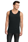 DISCONTINUED District® - Young Mens Cotton Ringer Tank