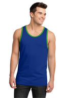 Camiseta sin mangas con ribete de algodón para jóvenes District®