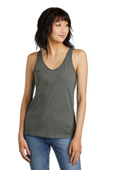 District® Women's Perfect Blend® CVC V-Neck Tank