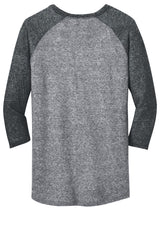 DISCONTINUED District® - Young Mens Microburn® 3/4-Sleeve Raglan Tee