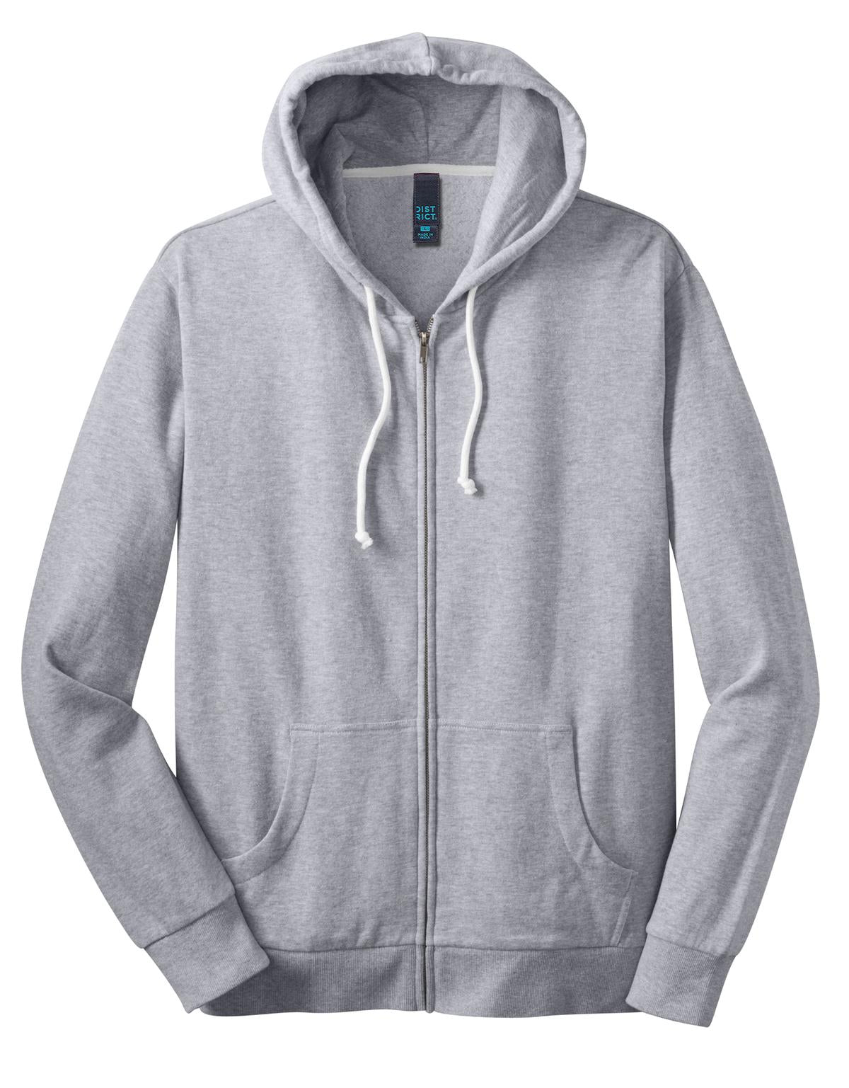 DISCONTINUED District® - Young Mens Core Fleece Full-Zip Hoodie