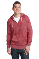 Sudadera con capucha y cremallera completa Marled Fleece para jóvenes District®