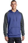 District® Young Mens Lightweight Fleece Raglan Hoodie