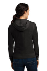 District® Women's Fitted Jersey Full-Zip Hoodie