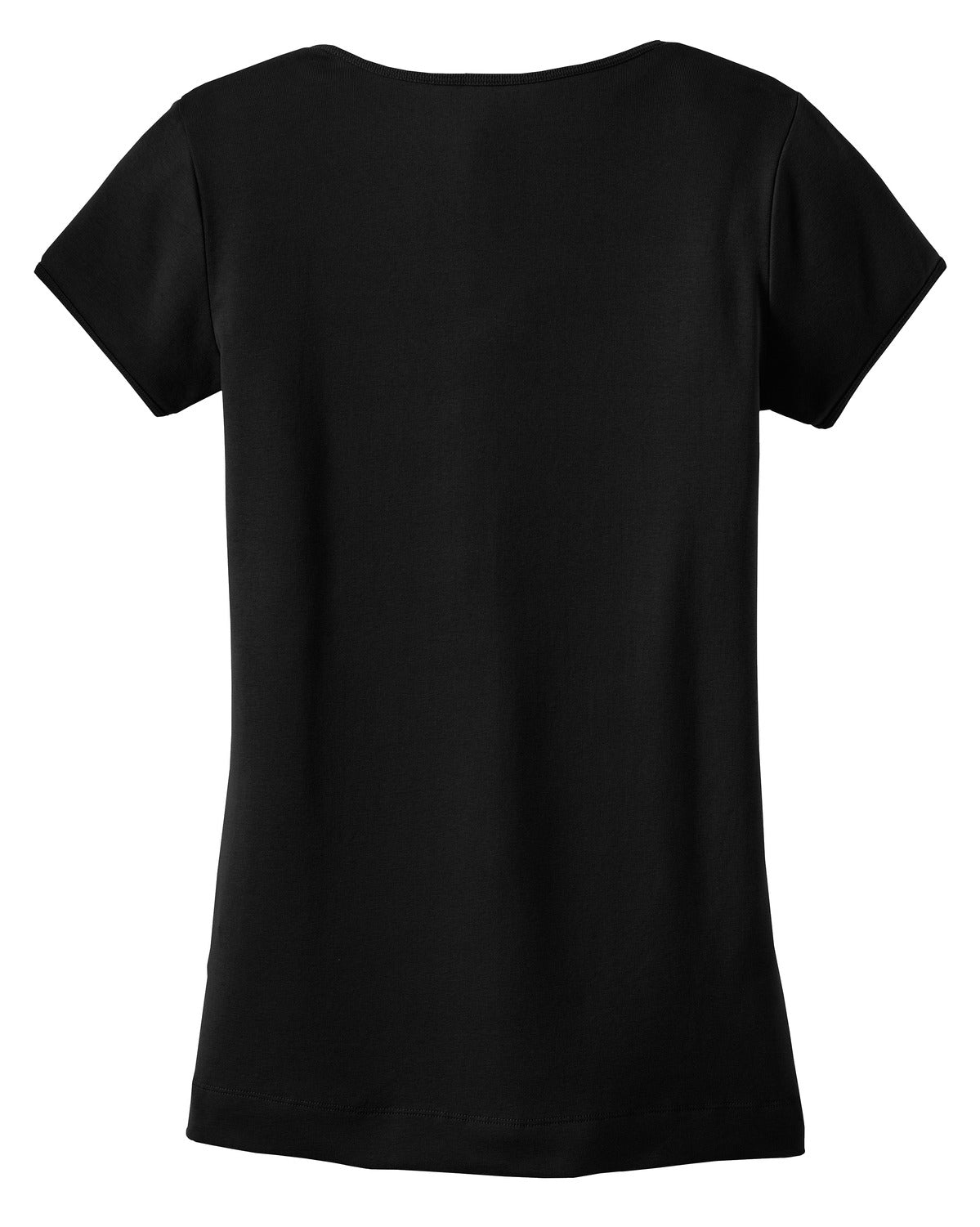 District® - Juniors 1x1 Rib V-Neck Tee