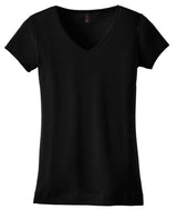 District® - Juniors 1x1 Rib V-Neck Tee