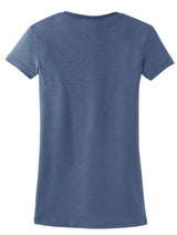 DISCONTINUED District® Juniors Slub V-Neck Tee