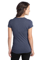 DISCONTINUED District® Juniors Slub V-Neck Tee