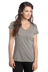 DISCONTINUED District® Juniors Slub V-Neck Tee