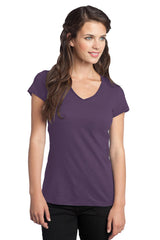 DISCONTINUED District® Juniors Slub V-Neck Tee