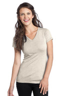 District® Juniors Tri-Blend V-Neck Tee
