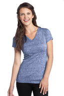 District® Juniors Tri-Blend V-Neck Tee