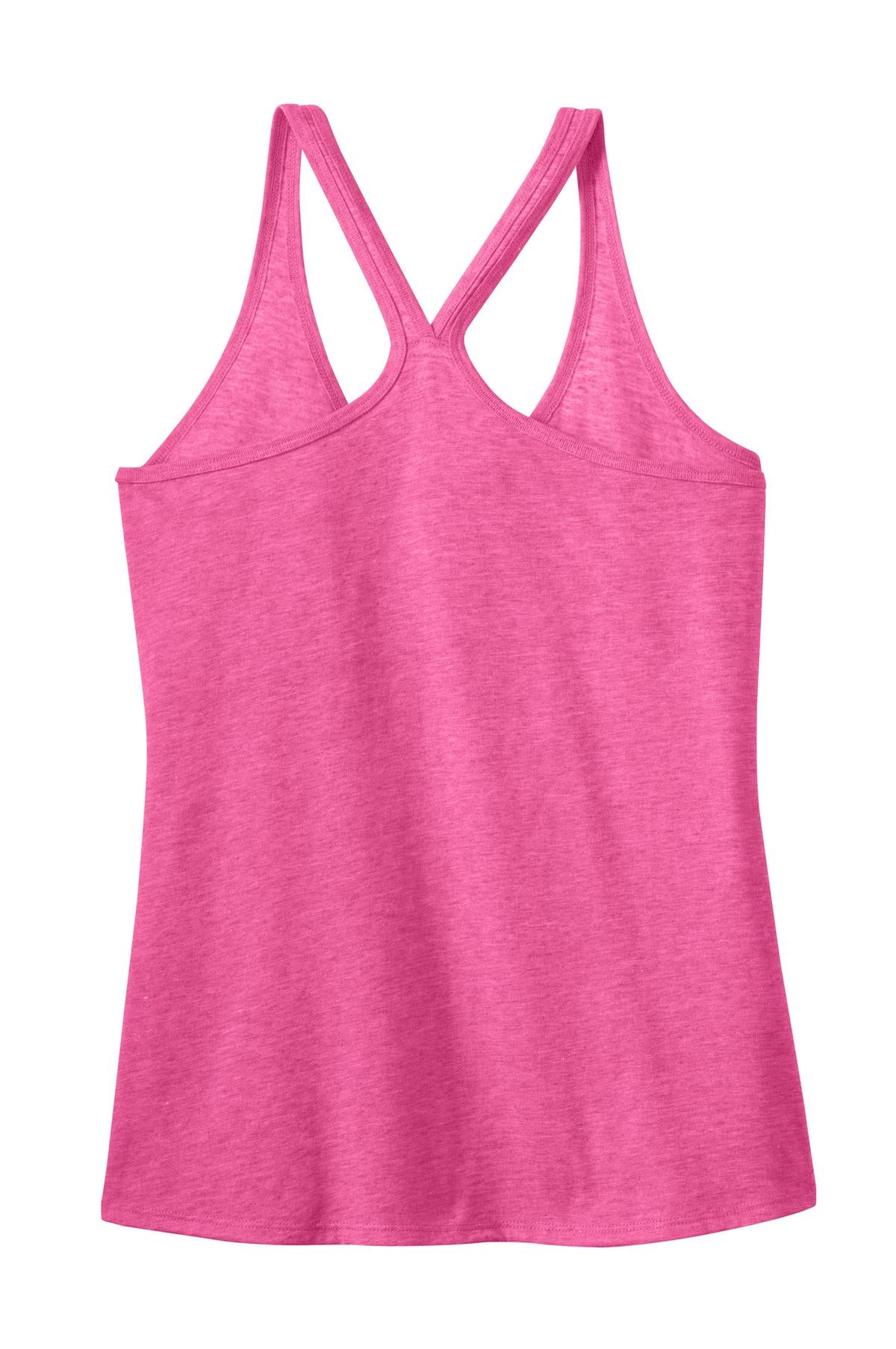 DISCONTINUED District® - Juniors Tri-Blend T-Back Tank