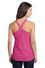 DISCONTINUED District® - Juniors Tri-Blend T-Back Tank