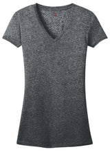 DISCONTINUED District® - Juniors Microburn® V-Neck Tee