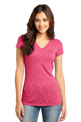 DISCONTINUED District® - Juniors Microburn® V-Neck Tee