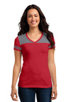 DISCONTINUED District® Juniors Varsity V-Neck Tee