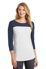 DISCONTINUED District® Women's Rally 3/4-Sleeve Tee