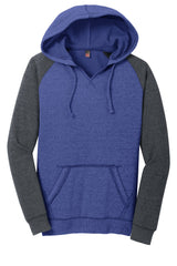 District® Women's Lightweight Fleece Raglan Hoodie