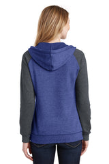 District® Women's Lightweight Fleece Raglan Hoodie