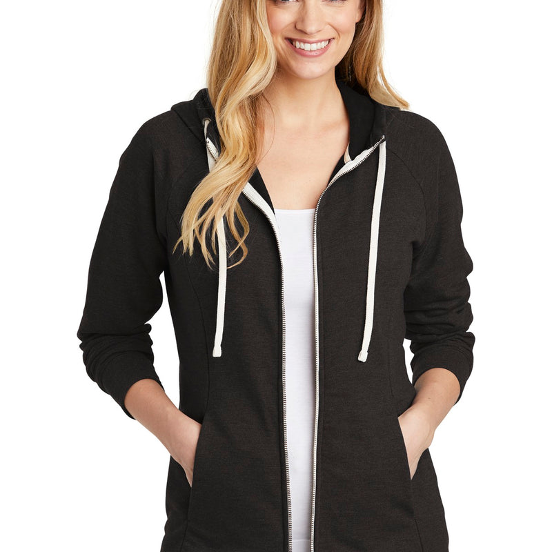District ® Women's Perfect Tri ® French Terry Full-Zip Hoodie