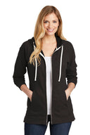 Sudadera con capucha de cremallera completa para mujer District ® Perfect Tri ® French Terry