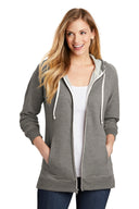 Sudadera con capucha de cremallera completa para mujer District ® Perfect Tri ® French Terry