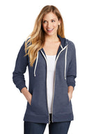 Sudadera con capucha de cremallera completa para mujer District ® Perfect Tri ® French Terry
